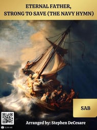 Eternal Father, Strong To Save (The Navy Hymn) SAB choral sheet music cover Thumbnail